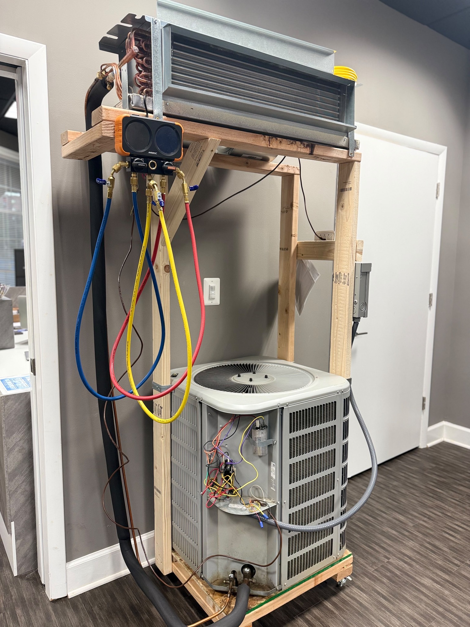 HVAC training station
