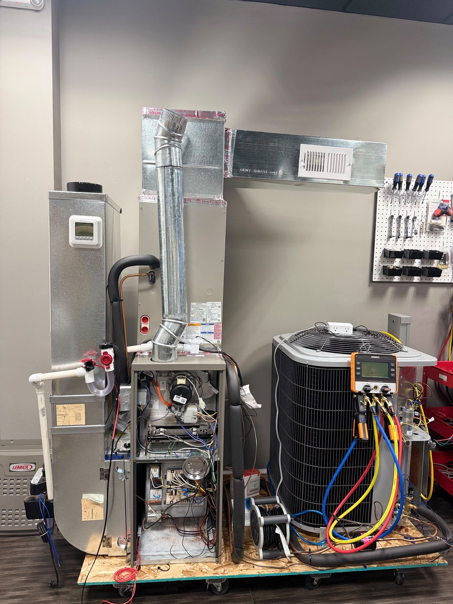 HVAC training equipment